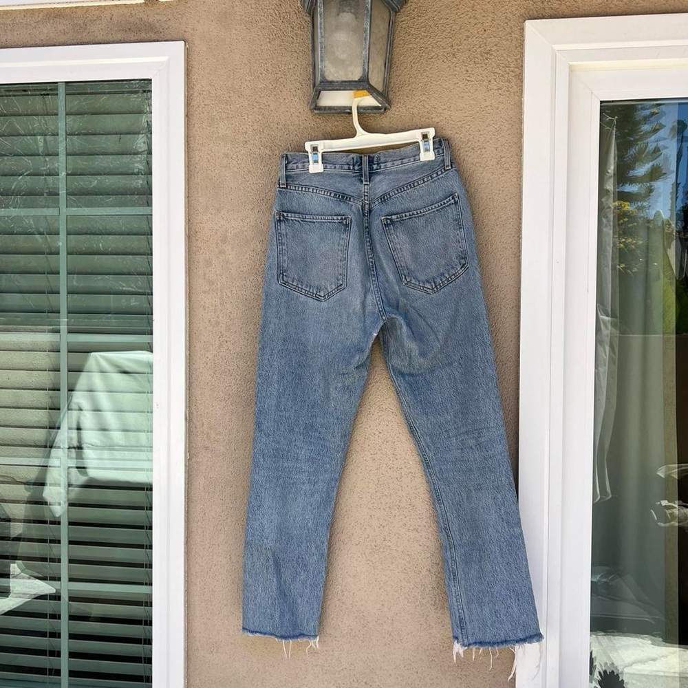 AGOLDE Riley High Rise Straight Denim - Picture 6 of 10